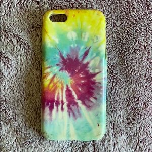 Tie dye iPhone case